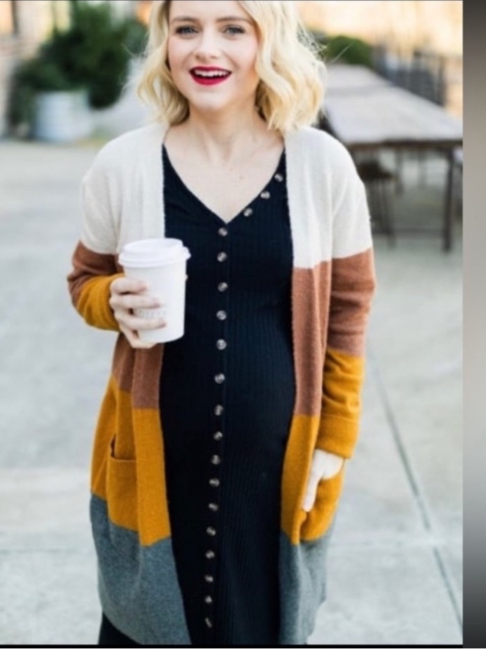 Madewell Kent Colorblock Long Cardigan Sweater-Wool Alpaca Polyamide. S. NWT.